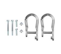 D’attelage remorque Kit De Crochets De Remorquage Convient pour Chevrolet Silverado Sierra 2007 - 2019, 84072463 Attelage Boule et Crochet 50mm(Silver)