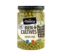 D Aucy Petits pois Bien Cultives - Le pot de 250g