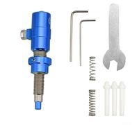 D AZZLEEXArchery Cushion Plunger Aluminum Alloy Arrow Rest Arrow Side Pad Metal Arrow Rest Left Right Hand for Recurve Bow(Blue)