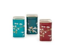 D+B Japan Boîte carrée à 3 compartiments avec couvercle 107 x 70 x 70 mm 100 g