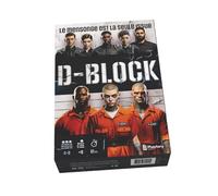 D-Block - Jeu de société de Bluff et rôle caché - Jeu apéro Adultes - 4 à 8 Joueurs - Parties Rapides