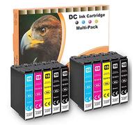 D&C 10x Cartouches d'encre compatibles pour Epson 18 18XL pour Epson Expression Home XP-102 XP-202 XP-322 XP-215 XP-205 XP-225 XP-305 XP-325 XP-422 XP-405 XP-415 XP-425 XP-315 XP-312 XP-212