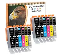 D&C 12x Cartouches d'encre Compatible pour Canon PGI-550 CLI-551 XL pour Canon Pixma MG7550 MX925 iP7200 iP7250 MG5400 MG5450 MG5550 MG5650 MG5655 MX725 MX920 iP8750 iX6850 MG6350 MG6450 MG6650