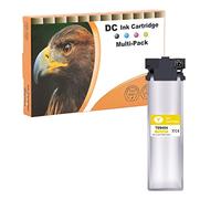 D&C 1x Jaune Cartouche d'encre Compatible avec Epson T9454 pour Epson Workforce Pro WF-C5710DWF WF-C5790DWF WF-C5210DW WF-C5290DW Epson WF-C5710 WF-C5790 WF-C5210 WF-C5290 (1 Jaune)