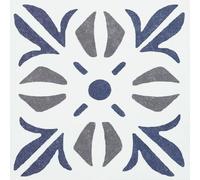 d-c-fix 6x dalle PVC adhesive murale Cubia bleu 15x15 cm - stickers carrelage pour crédence cuisine, salle de bain - décoratif autocollant carreaux muraux