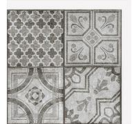 Lot de 6 dalles adhésive murales Wall Tiles DC FIX Carreaux de ciment style marocain L. 30,5 x l.30,5cm