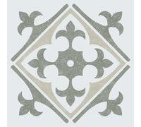 d-c-fix 6x dalle PVC adhesive murale Nadia olives 15x15 cm - stickers carrelage pour crédence cuisine, salle de bain - décoratif autocollant carreaux muraux