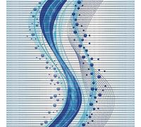 d-c-fix tapis en mousse souple Comfort Barcelone - antidérapant - aussi pour l'extérieur - pour salle de bain, cuisine, jardin, balcon - découpable lavable PVC plastique65 cm x 2 m