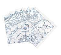Lot de 6 dalles adhésive murales Wall Tiles DC FIX Carreaux de ciment vintage L. 30,5 x l.30,5cm