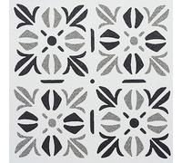 d-c-fix dalle PVC adhésive sol Cube Modèle - 11 pièces - imperméable autocollant - carrelage revêtement carreaux pour salle de bain, cuisine & salon 30x30 cm