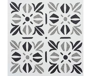 d-c-fix dalles de sol adhésives Cube Modèle 30,5 cm x 30,5 cm - dalles PVC à coller sol de qualité - sol vinyle facile à nettoyer & ajustable