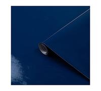 d-c-fix film adhésif pour meuble Bleu marine 45cm x 2m - film décoratif adhésif pour cuisine, armoire, plan de travail, table ou rebord de fenêtre - résistant à l’eau