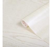 d-c-fix film adhésif pour meuble décoratif Perle Blanc 90 cm x 2,1 m - film adhésif décoratif meubles facile d'entretien pour cuisine, armoire, table et rebord de fenêtre - moderne & durable