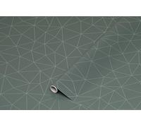 d-c-fix film adhésif pour meuble décoratif Tico Argent 67,5 cm x 2 m - film adhésif décoratif meubles facile d'entretien pour cuisine, armoire, table et rebord de fenêtre - moderne & durable