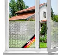 d-c-fix film fenêtre anti regard autocollant Fumée - opaque adhésif et décoratif brise-vue cache - pour vitre, vitrage, douche - 90 cm x 2,1 m
