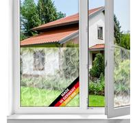 d-c-fix film fenêtre anti regard autocollant Tara 67,5 cm x 2 m - opaque adhésif et décoratif brise-vue cache occultant pour vitre, vitrage, douche