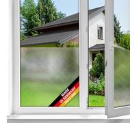 d-c-fix film fenêtre anti regard électrostatique Laiteux - opaque adhésif et décoratif brise-vue cache - pour vitre, vitrage, douche - 67,5 cm x 1,5 m