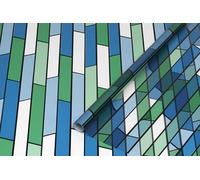 d-c-fix film fenêtre anti regard électrostatique Vitrail 45 cm x 1,5 m - opaque adhésif et décoratif brise-vue cache occultant pour vitre, vitrage, douche