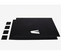 d-c-fix Film magnétique pour tableau noir autocollant - 4 feuilles DIN-A3 avec craie et aimants - Tableau magnétique, film adhésif pour tableau, effaçable à la craie, pour cuisine, réfrigérateur,