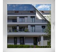 d-c-fix Film Miroir Autocollant (67,5x150cm) Film de Fenêtre Protection Visibilité Extérieure, Transparent à l'Intérieur (en journée) - Protection UV 99%, Film Réfléchissant