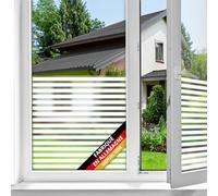 d-c-fix film pour fenêtre anti regard Linia 45 cm x 1,5 m - film occultant statique pour vitres à motif moderne - adhérence statique, opaque, décoratif