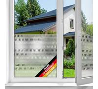 d-c-fix film pour fenêtre anti regard Point 67,5 cm x 1,5 m - film occultant statique pour vitres à motif moderne - adhérence statique, opaque, décoratif