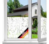 d-c-fix film pour une fenêtre de adhésif Bamboo 90 x 150 cm film décoratif statique motif bambou effet dépoli opaque double face avec protection UV