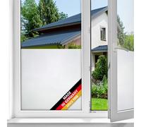 d-c-fix film fenêtre anti regard électrostatique premium gel 90 cm x 1,5 m - opaque adhésif et décoratif brise-vue cache occultant pour vitre, vitrage, douche
