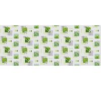 d-c-fix nappe de table toile cirée Manhattan Palmira - anti-tache en plastique PVC - linge enduite pour intérieur et extérieur - 150 cm rond