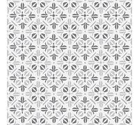d-c-fix nappe de table toile cirée Monte Carlo Cube - anti-tache en plastique PVC - linge enduite pour intérieur et extérieur - 150 cm rond