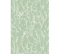 d-c-Fix Nappe en Toile cirée Monte Carlo Freshfield Verd - Lavable et imperméable - intérieur & extérieur - Toile cirée en Vinyle PVC - 140 x 180 cm rectangulaire