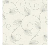 d-c-fix nappe toile cirée rectangulaire Jolice crème 150 cm rund - nappe imperméable et anti tache style vintage pour table de cuisine, salle à manger ou jardin - contact alimentaire