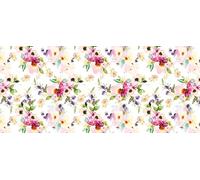 d-c-fix nappe de table toile cirée en plastique sans PVC Saut Fleurir - anti-tache - linge enduite pour intérieur et extérieur - 110 cm x 140 cm rectangulaire