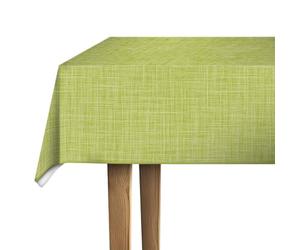 d-c-fix nappe toile cirée rectangulaire Sharon citron vert 150 cm x 220 cm eckig - nappe imperméable et anti tache style vintage pour table de cuisine, salle à manger ou jardin - contact alimentaire