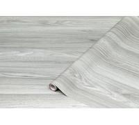 d-c-fix papier adhésif pour meuble effet bois Sangallo Gris clair - film autocollant décoratif rouleau vinyle - pour cuisine, porte - décoration revêtement peint stickers collant - 45 cm x 2 m