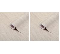 d-c-fix Papier adhésif pour Meuble Effet Bois Santana Chêne Citron Vert - Film Autocollant décoratif Rouleau Vinyle - Cuisine décoration revêtement Peint Stickers Collant - 67,5 cm x 2 m (Lot de 2)