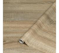 d-c-fix papier adhésif pour meuble effet bois Sonoma Chêne Brillant - film autocollant décoratif rouleau vinyle - pour cuisine, porte - décoration revêtement peint stickers collant - 90 cm x 2,1 m