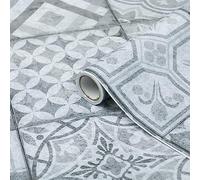 d-c-fix papier adhésif pour meuble Trendyline Visbi - film autocollant décoratif rouleau vinyle - pour cuisine, porte, table - décoration revêtement peint stickers collant - 45 cm x 1,5 m