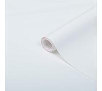 d-c-fix papier adhésif pour meuble uni-colore mat Blanc - film autocollant décoratif rouleau vinyle - pour cuisine, porte - décoration revêtement peint stickers collant - 45 cm x 2 m