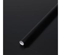 d-c-fix papier adhésif pour meuble uni-colore mat Noir - film autocollant décoratif rouleau vinyle - pour cuisine, porte - décoration revêtement peint stickers collant - 67,5 cm x 2 m