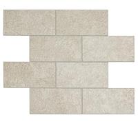 Dalle adhésive murales Wall Tiles premium D-C-Fix® effet travertin beige sable L.30,5 x l.38,10cm