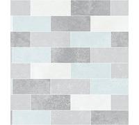 d-c-fix Revêtement mural 3D en vinyle imperméable avec protection anti-éclaboussures en céramique Pastel Tiles 67,5 x 400 cm