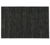 d-c-fix set de table lavable Catania Struktura noir - set de table pour votre cuisine ou salle à manger - dessous d’assiette, protection de table - 30 cm x 45 cm rectangulaire