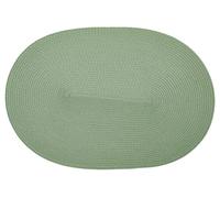 d-c-fix set de table sans PVC Vert Sauge - lavable - plastique dessous assiette - 30 cm x 45 cm ovale