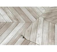 d-c-fix papier adhésif pour meuble effet bois Chevron Gris - film autocollant décoratif rouleau vinyle - pour cuisine, porte, table - décoration revêtement peint stickers collant - 67,5 cm x 2 m