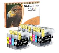 D&C LC223 Lot de 12 cartouches d'encre pour Brother LC223 LC223XL compatibles avec les cartouches d'encre Brother MFC J5320DW J4420DW J4620DW J480DW J5620DW J5720DW J680DW J4625DW J880DW DCP J4120DW