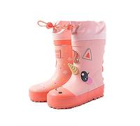 D C.Supernice Bottes de Pluie Enfant 3D Dinosaure Licorne Caoutchouc Bottines Pluie Imperméables Chaussure Eau pour Fille Garçon