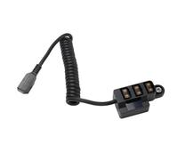 D Câble de Séparateur de Robinet, B Type 3 Port D Tap Splitter Cable d'alimentation du Moyeu, Cordon d'alimentation de Mise à Niveau pour la Photographie de Batterie de