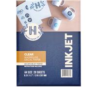 D?calcomanie ? jet d'encre transparent Hayes Paper Co (A3 20 feuilles)