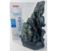 D?Cor. Kit Idro Black Stone N? 1. Dimension 11 X 7.5 X Hauteur 17 Cm. Pour Aquarium.